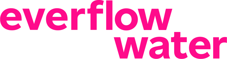 Everflow Water logo.