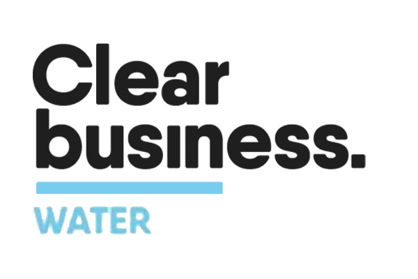Clear Business Water logo.