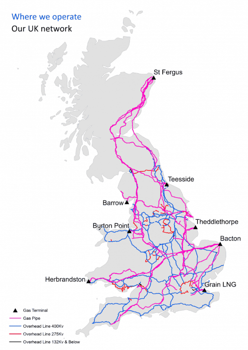 National Grid Power Compare   Nts Map 